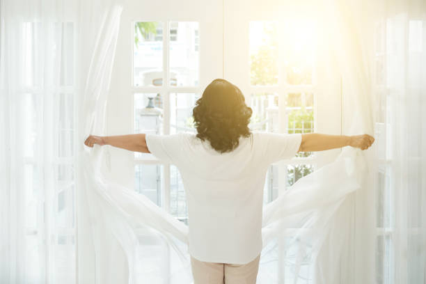 istock Woman Welcoming New Day 1048247822
