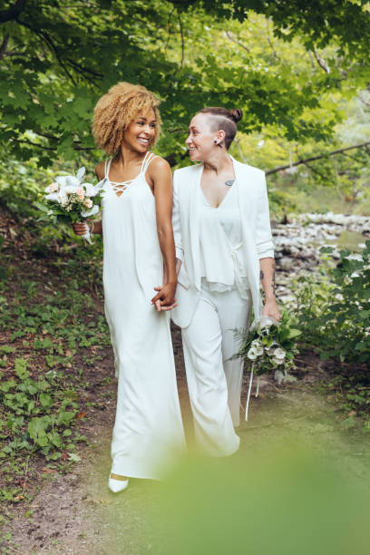 istock Beautiful couple on their wedding day 1048250200