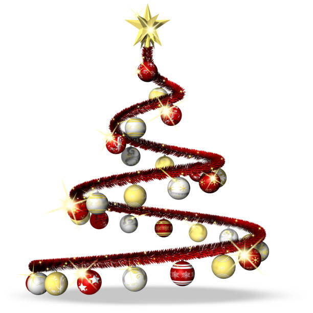 istock Christmas Decorations Fir - 3D illustration 1048254650