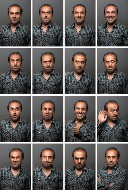 istock Man making facial expressions 1048269776