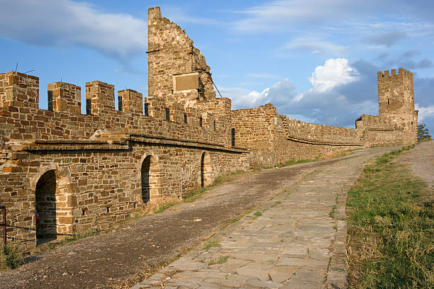 istock medieval Genoese stronghold 104828293
