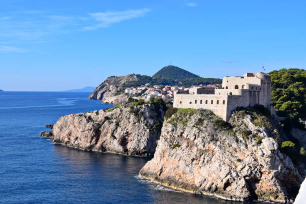 istock Dubrovnik - city walls 1048295000