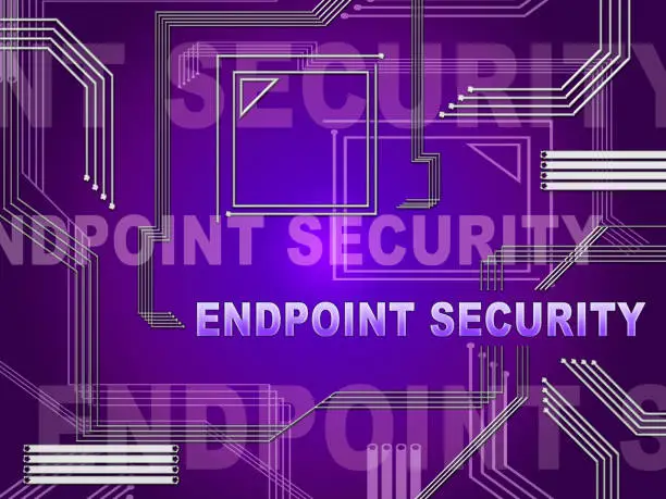 Photo of Endpoint Security Safe System Protection 2d Illustration