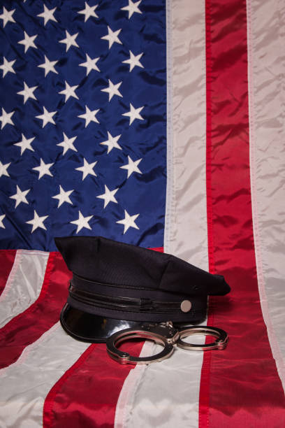 istock Police Hat and Handcuffs 1048306416