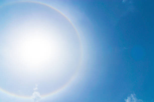 istock The sun in the day spread light around the circle beautifully 1048306588