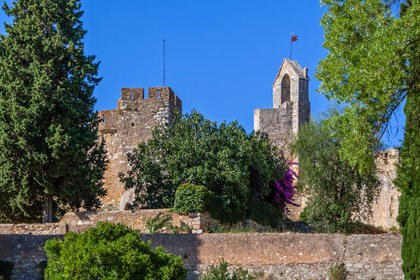 istock Castle of Tomar. The Knights Templar fortress 1048306610