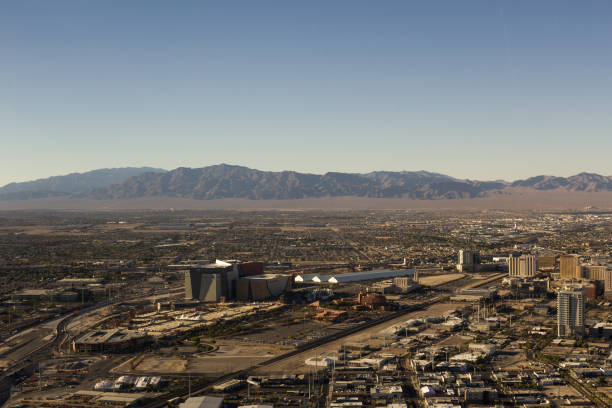 istock Beautiful panoramic view of Las Vegas 1048306912