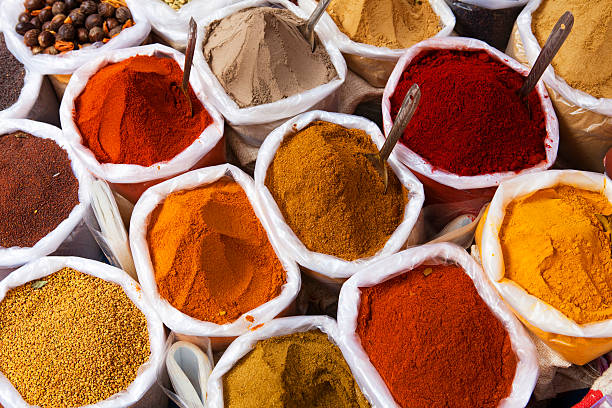 istock Piles of spice 104830930
