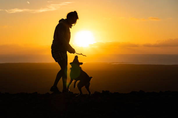 istock girl playing with her puppy dog 1048309312