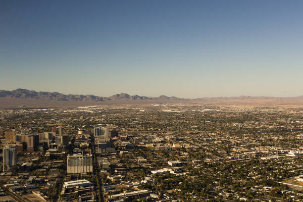 istock Beautiful panoramic view of Las Vegas 1048316604