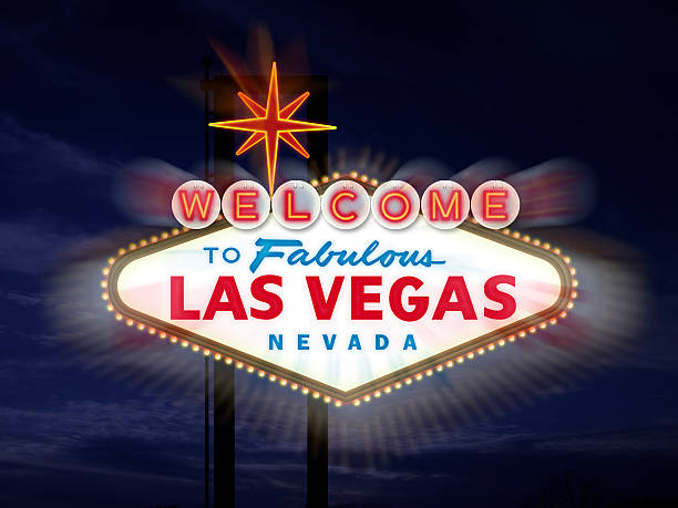 лас-вегас знак - vegas sign фотографии стоковые фото и изображения