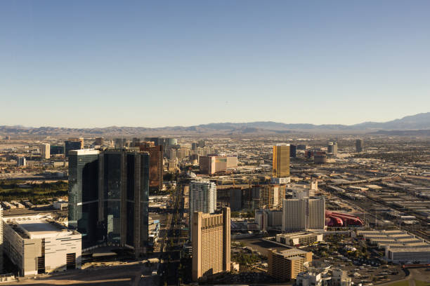 istock Beautiful panoramic view of Las Vegas 1048335548
