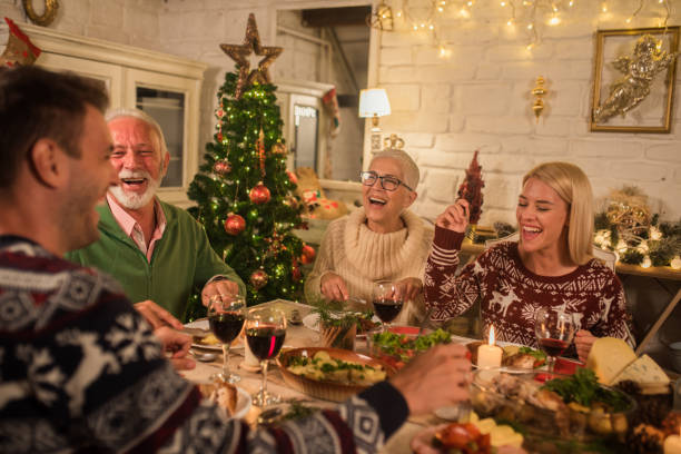 istock Family sharing a laugh 1048336460