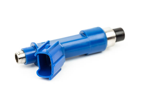 istock Used fuel injector benzine engine on white background 1048337032