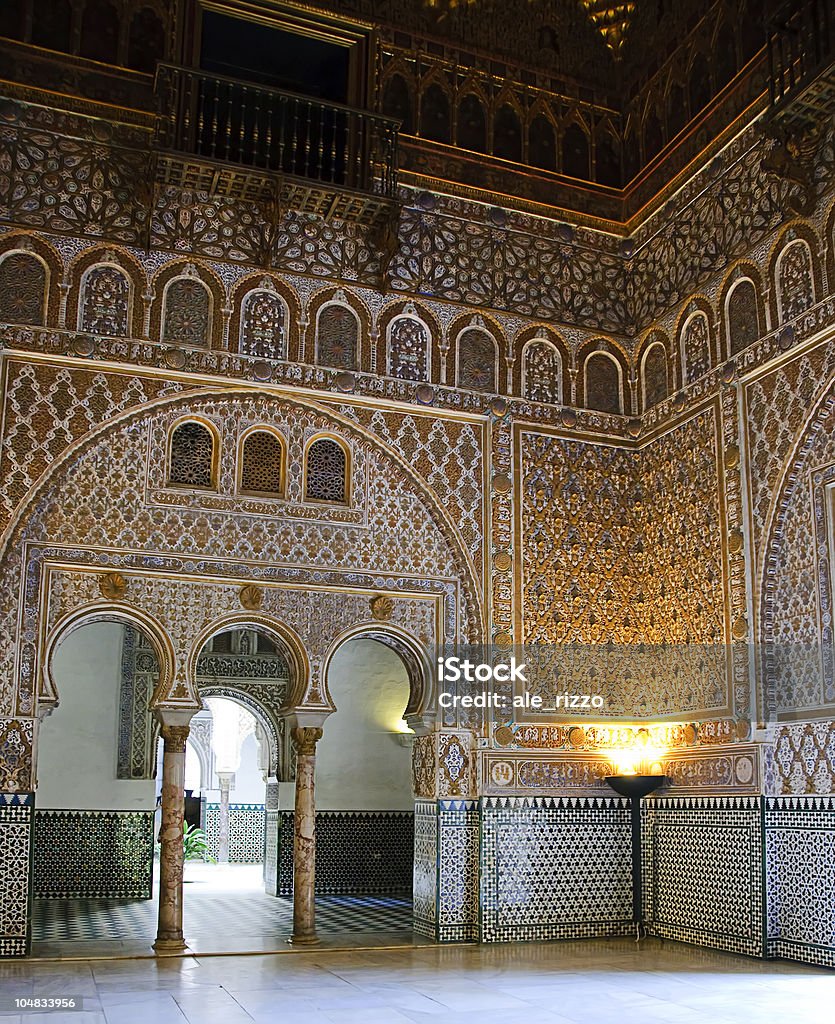 Del real alcázar en Sevilla, España - Foto de stock de Arabesco - Estilo libre de derechos