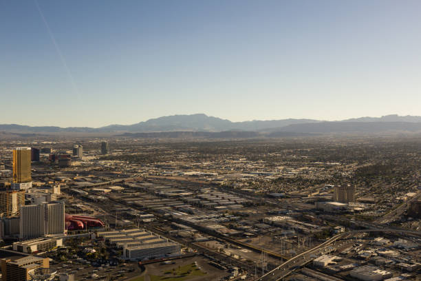 istock Beautiful panoramic view of Las Vegas 1048345906
