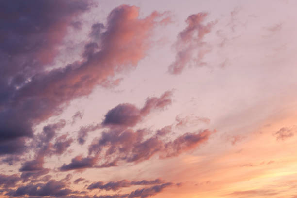 istock cloud on the sunset sky background with a pastel color 1048349712
