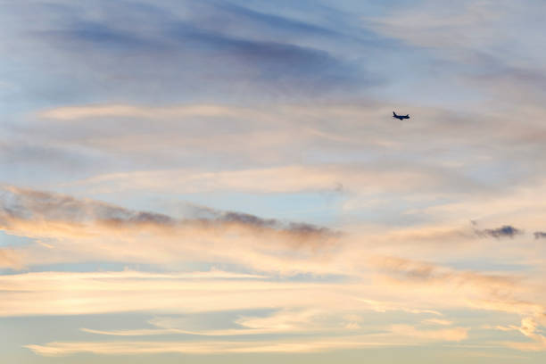 istock cloud on the sunset sky background with a pastel color 1048349760