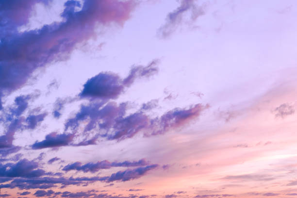 istock cloud on the sunset sky background with a pastel color 1048349816