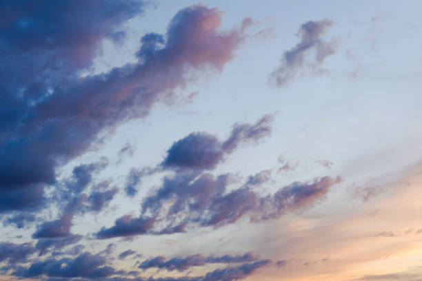 istock cloud on the sunset sky background with a pastel color 1048349964