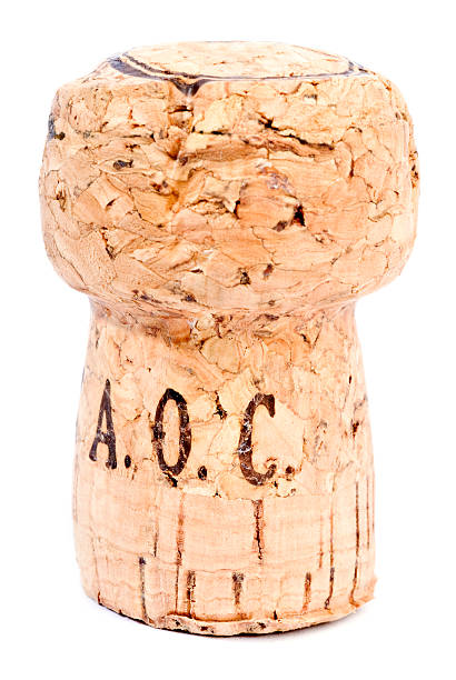 istock Sparkling Wine Bottle Cork Isolated on White 104835058