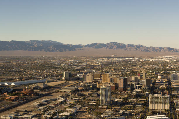 istock Beautiful panoramic view of Las Vegas 1048353616