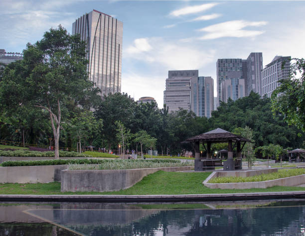 istock Downtown of Kuala Lumpur in KLCC district. 1048358104
