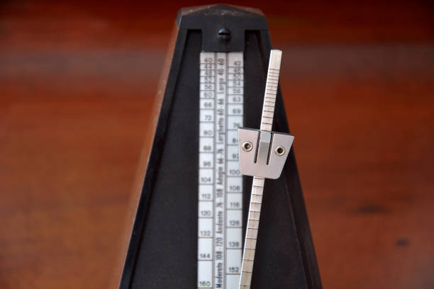 istock Close up of a vintage metronome 1048361756