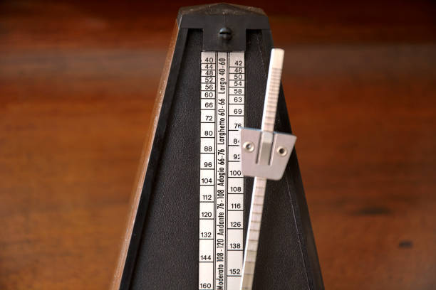istock Close up of a vintage metronome 1048361766