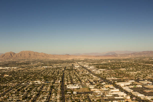 istock Beautiful panoramic view of Las Vegas 1048361904