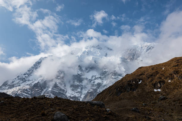 istock Salkantay and Inca trail to Machu Picchu 1048363030