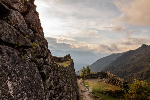 istock Salkantay and Inca trail to Machu Picchu 1048363246