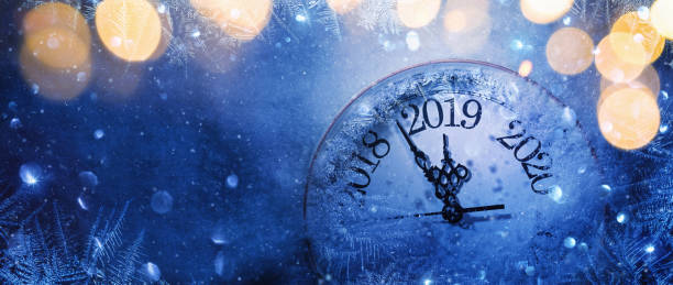 istock Happy New Year 2019. Winter Celebration 1048379518