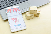 online-shopping-e-commerce-und-lieferung