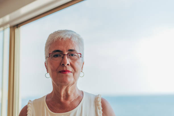 istock Portrait of a elderly woman 1048401726