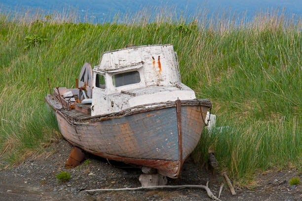 istock Abandon Fishing Boat 1048405880