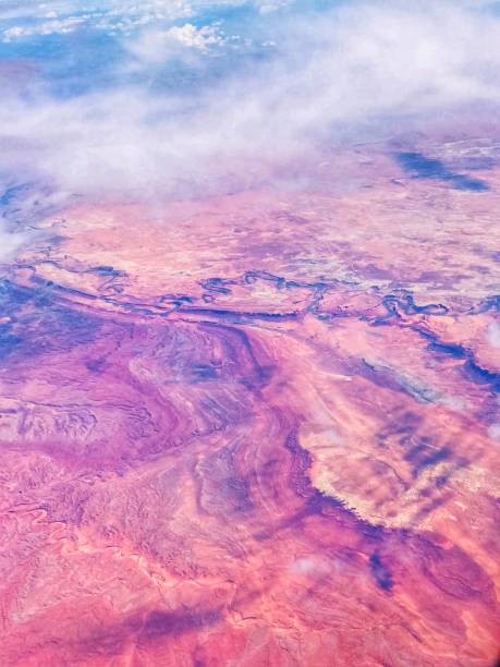 istock Flying over US southwest canyon lands 1048405884