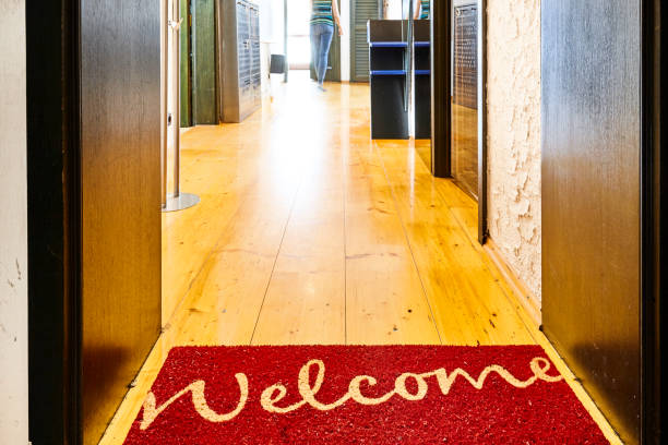 istock View to the corridor of an apartment 1048409148