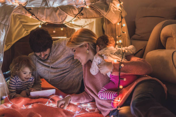 istock Family moments at home 1048412252
