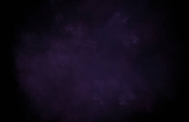 istock Abstract purple fractal texture on a black background. 1048431774