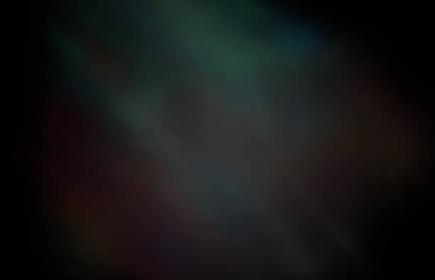 istock Blured green purple fractal on a black background. 1048434664