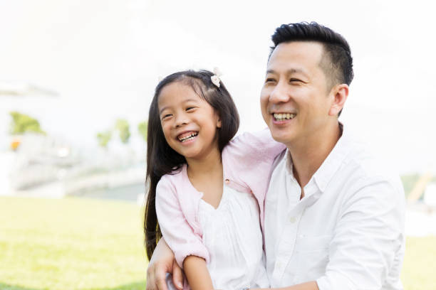 istock Father spends time outdoors with little girl 1048453840