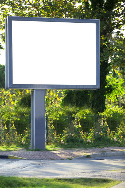 istock Billboard near the road. 1048454384