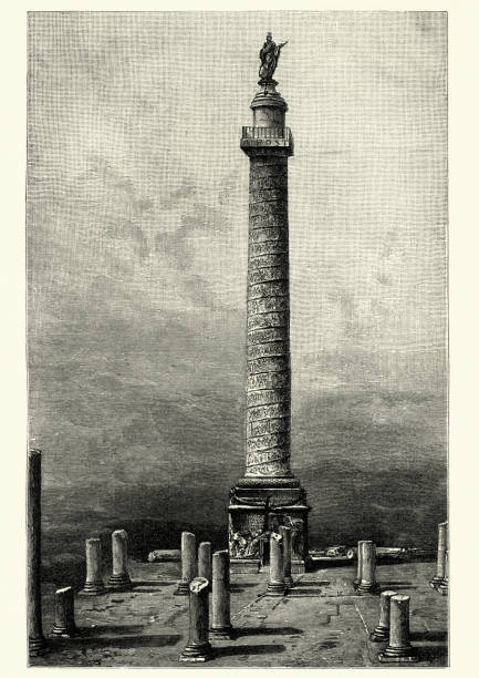 Trajan Column Drawing 40+ Trajans Column Illustrations Stock Illustrations, Royalty-Free ...