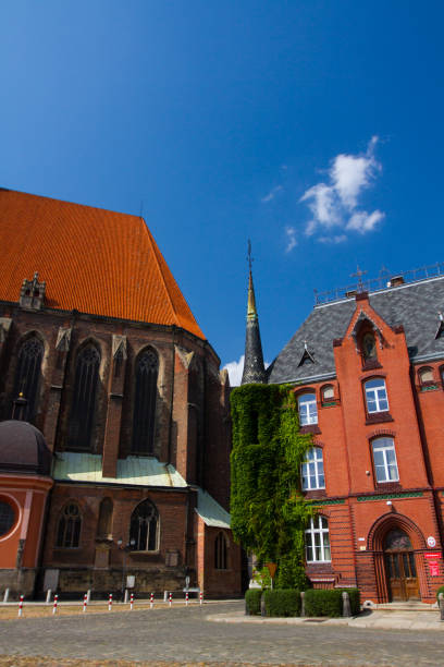 Architecture in Nysa, Poland.