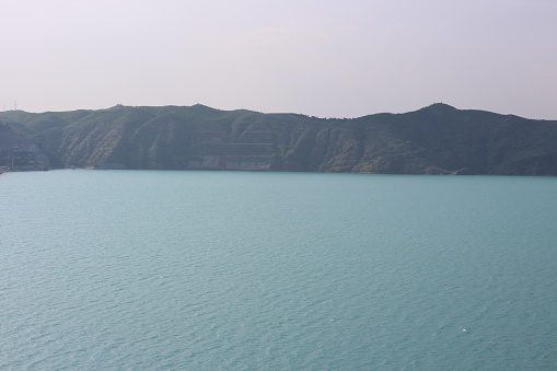 Lake of tarbela in pakistan