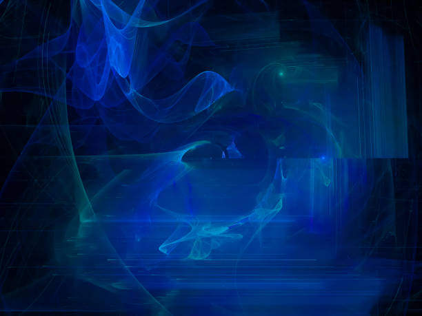 istock abstract design, digital beautiful fractal, magic 1048474352