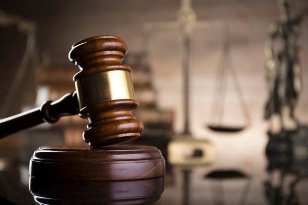 istock Courtroom concept. 1048474948