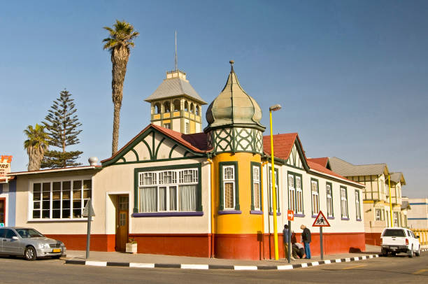 German style historic house situated in Swakopmund on the Namib desert and is the fourth largest population centre in Namibia. German style historic house situated in Swakopmund on the Namib desert and is the fourth largest population centre in Namibia. swakopmund photos stock pictures, royalty-free photos & images