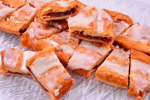 Light and flaky Danish Kringle is a tasty and delicious treat.